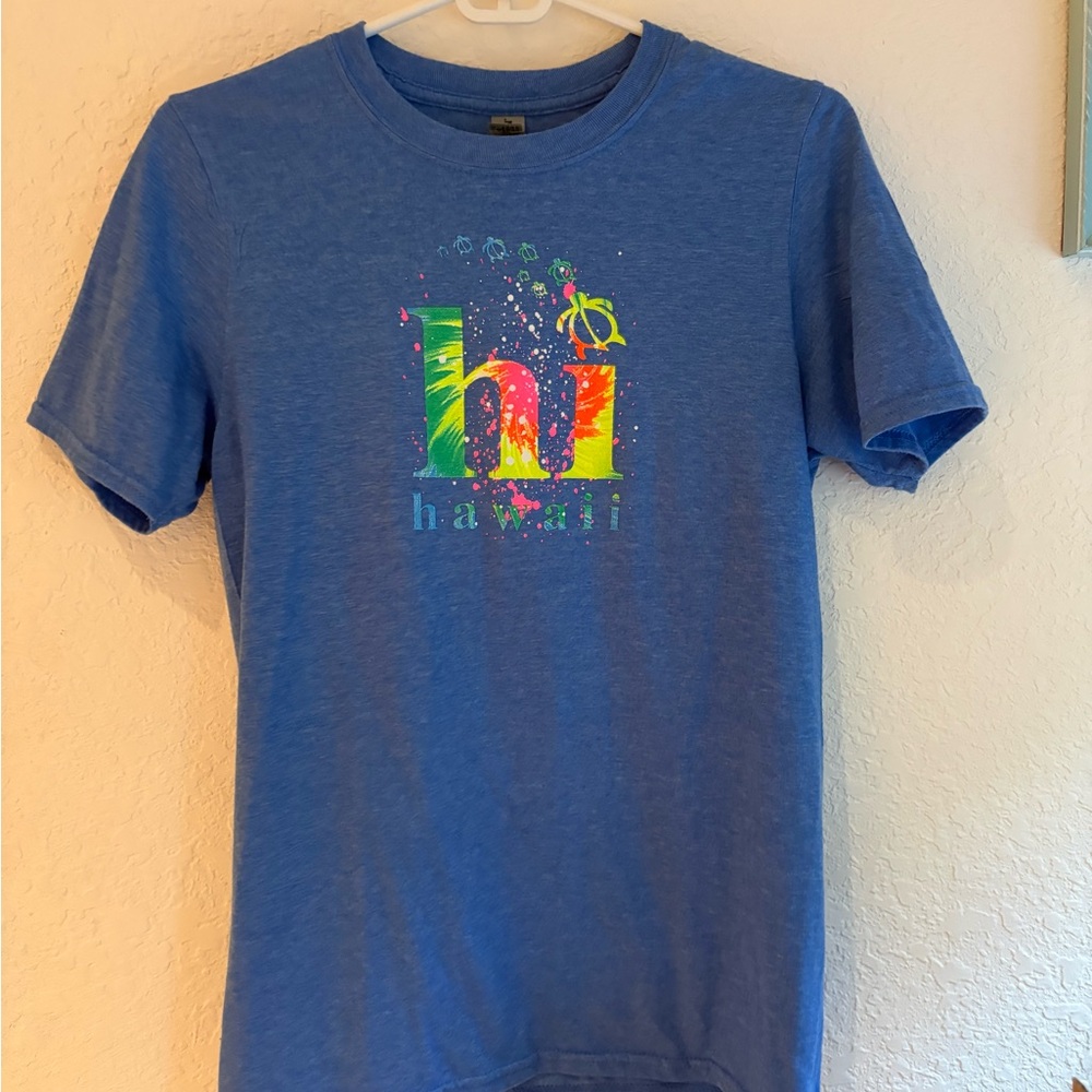 Gildan Kids Blue Hawaii T-Shirt